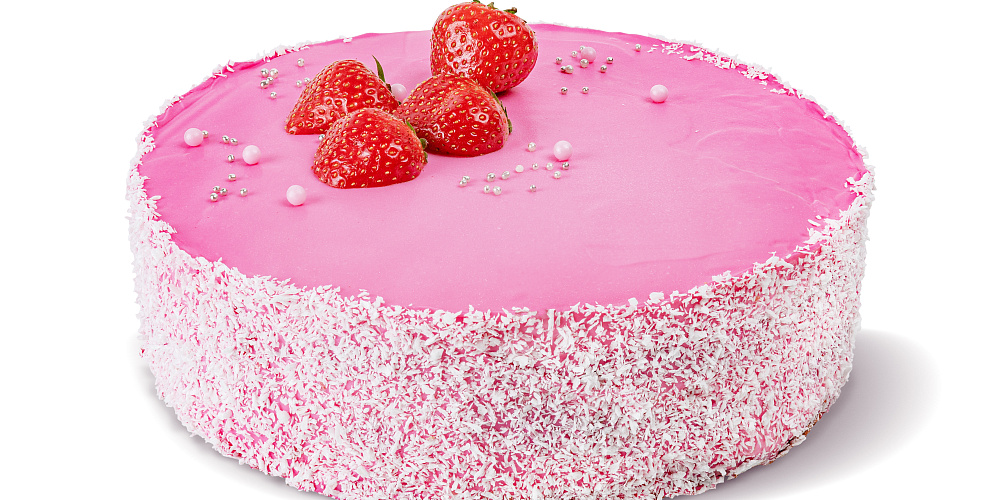 Торт Клубника со сливками фото